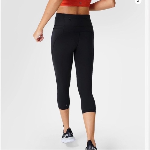 Sweaty Betty Power Crop 20” Leggings Black - Picture 2 of 12